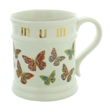 Special Mum with Multicoloured Butterflies Ceramic Mug