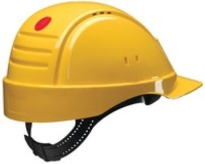 3M Protection Helmet Yellow with Ventilation,