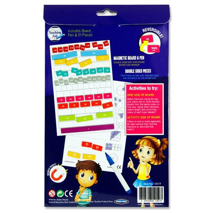 Magnetic Percentages And Decimal Fractions Set by Clever Kidz