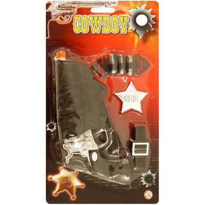 Fancy Dress Cowboy Toy Gun Set 5 Piece