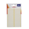 Pack of 210 5x35mm White Labels