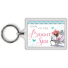 Look On The Bright Side Celebrity Style World's Best Keyring