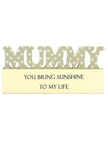 Mummy Sentiment Sign Block