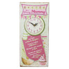Recipes from the Heart Kitchen Wall Clock Plaque Yummy Mummy