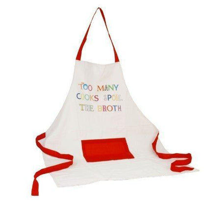 Too Many Cooks Spoil the Broth - Brighter Side of Life Apron