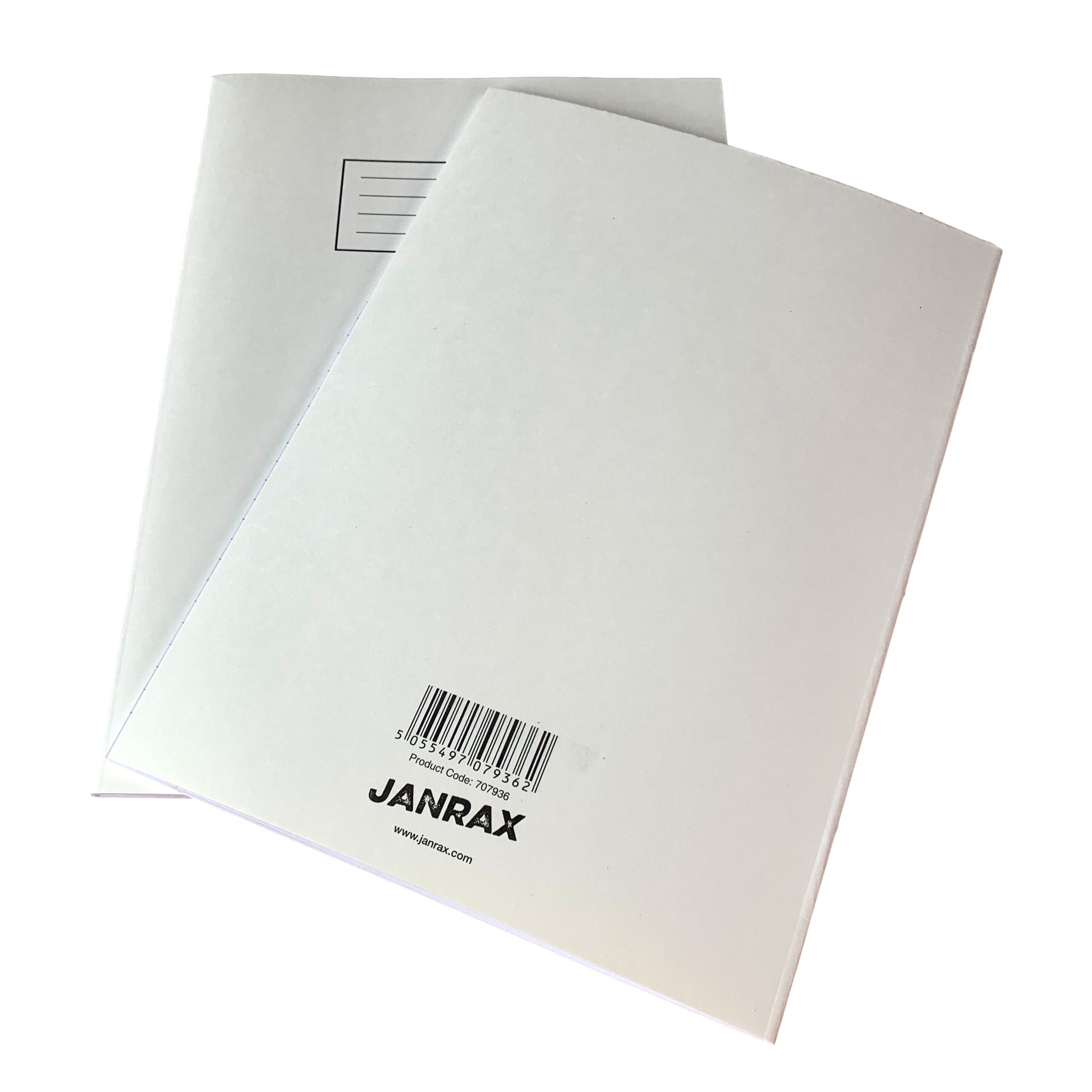 Janrax A4 White 80 Pages Feint and Ruled Exercise Book – Choice Wholesale