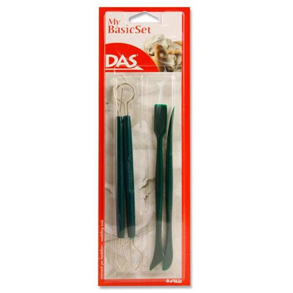 Pack of 4 Das Basic Modelling Tools Set by Fila