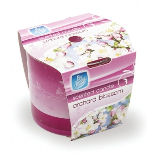 Pan Aroma Straight Edge Sleeve Wrap Candle - Orchard Blossom