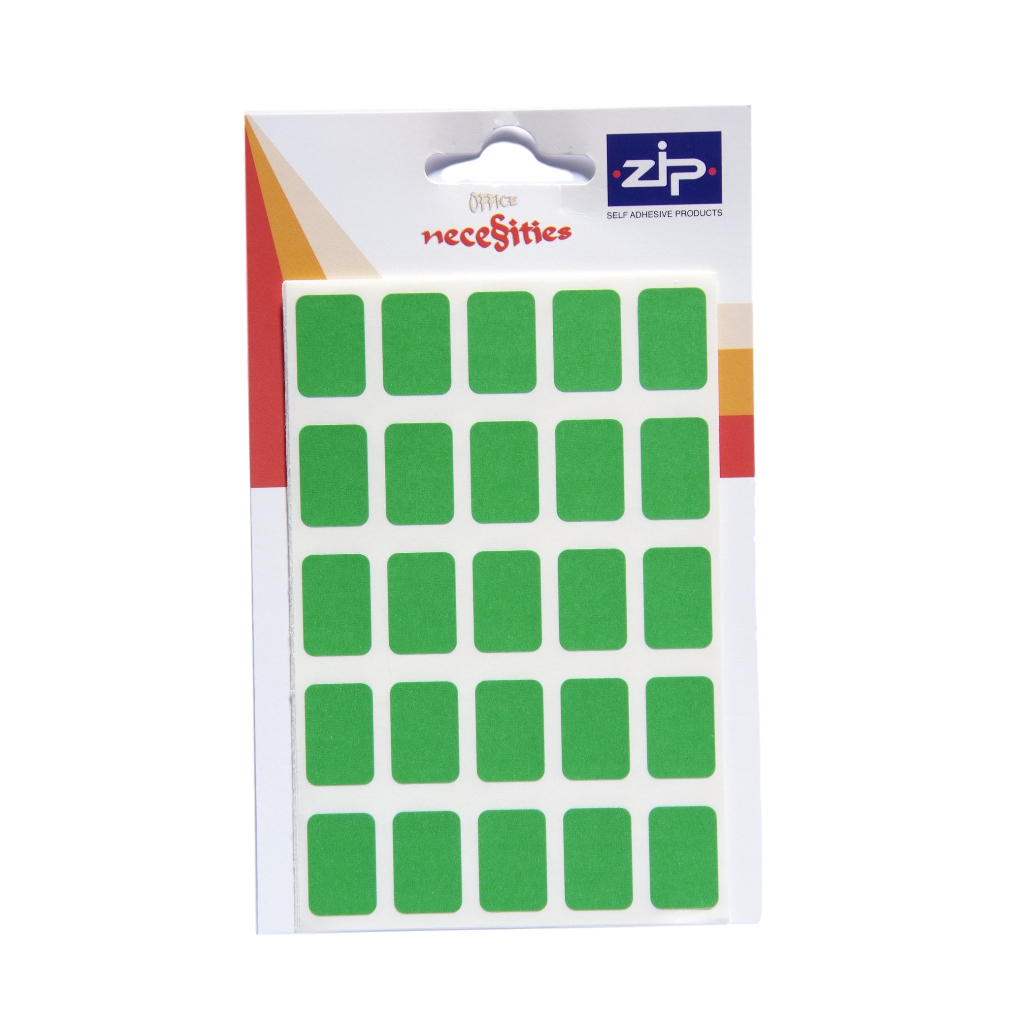 Pack of 175 12 x 18mm Green Labels