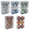 Pack of 6 60mm Christmas Baubles