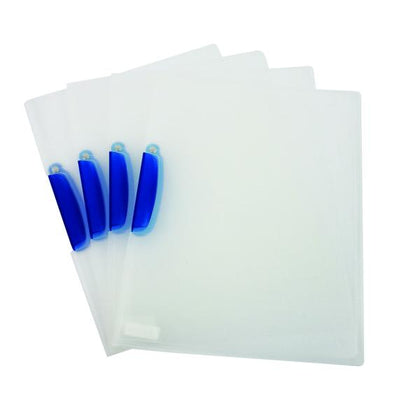 Pack of 25 Swivelclip A4 Clear Files