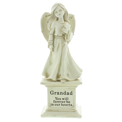 Graveside Memorial Angel 24cm Figurine - Grandad