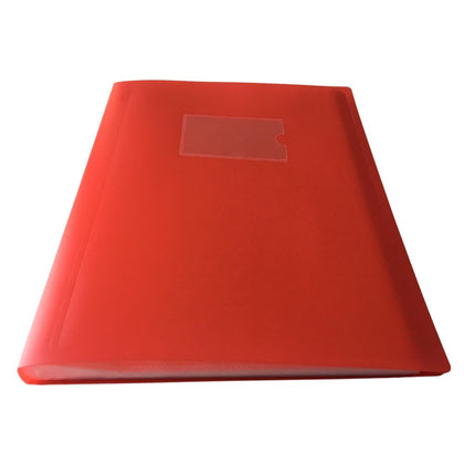 A4 Red Flexible Cover 80 Pocket Display Book