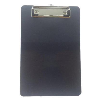 A5 Black Plastic Clipboard With Rule