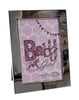 Pink Laura Darrington Baby Girl 5" x 7" Photo Frame