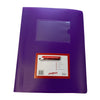 A5 Purple Flexible Cover 100 Pocket Display Book