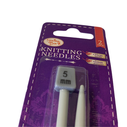 Pack of 2 Knitting Needles