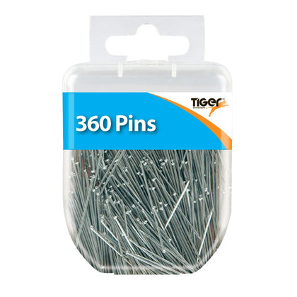 Pack of 360 Silver Pins