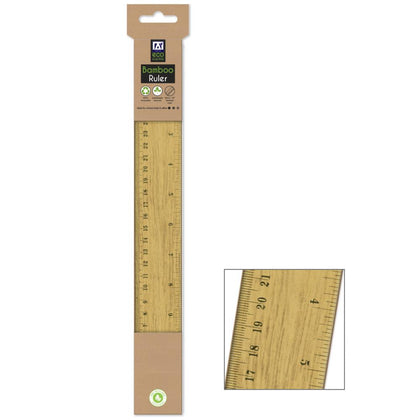 30cm Bamboo Ruler