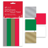 20 Sheets of Tissue Paper 5 Assorted colours