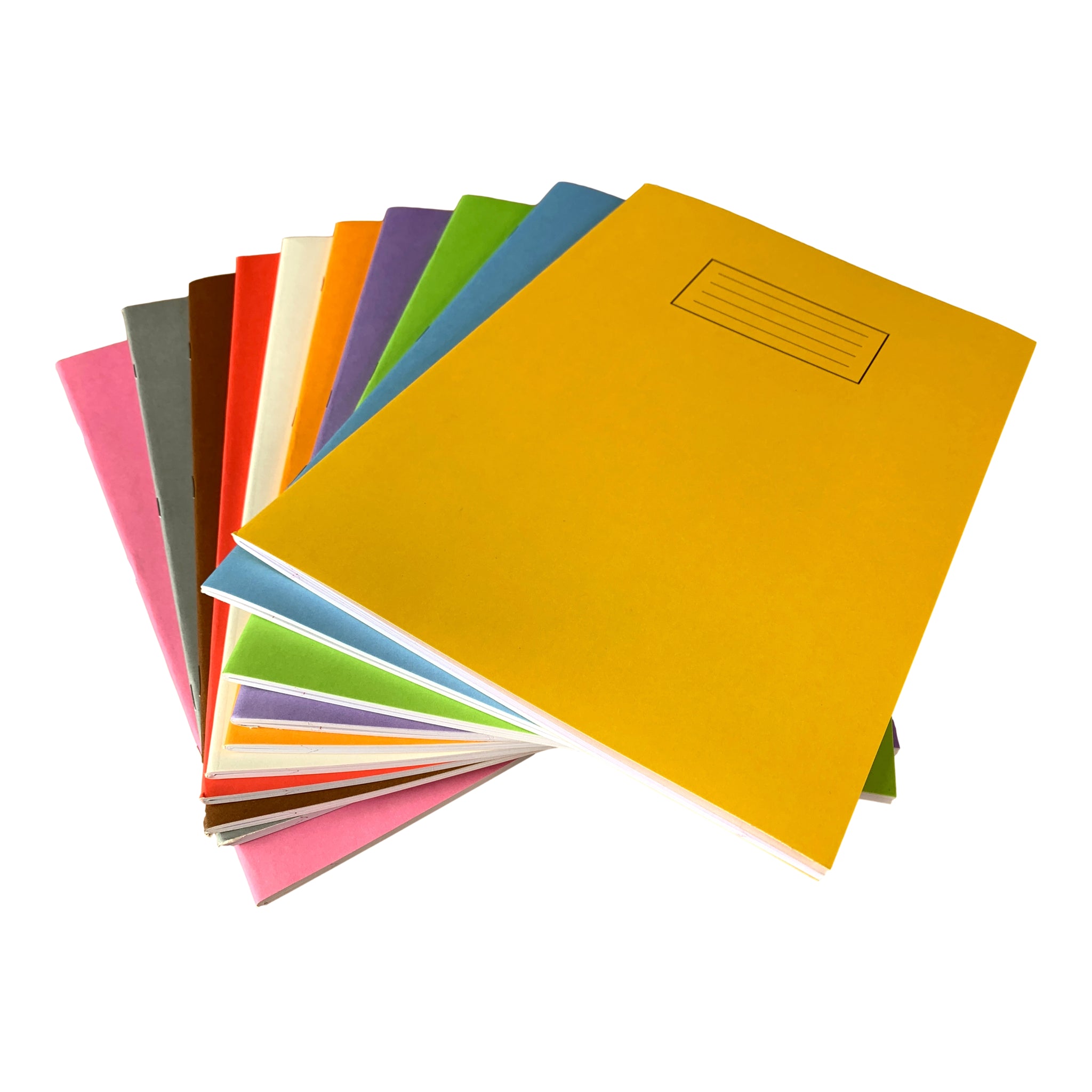 Janrax A4 Orange 80 Pages Feint and Ruled Exercise Book – Choice Wholesale