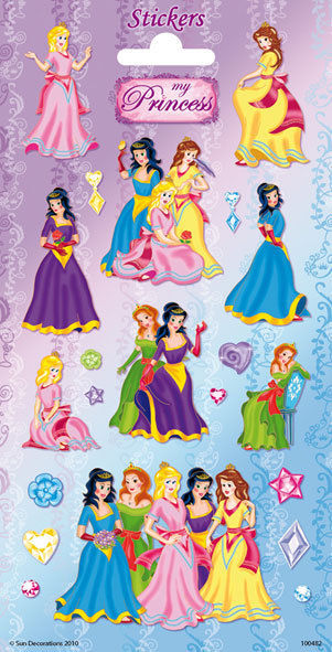 My Princesses Twinkle Sticker Sheet