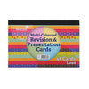 Pack of 48 Silvine Revision & Presentation Cards Ruled