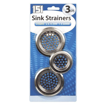 3 Pack Sink Strainers