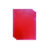 Pack of 100 A4 Red Cut Flush Folders