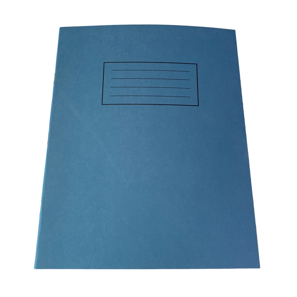 Janrax 9x7" Blue 80 Pages Feint and Ruled Exercise Book