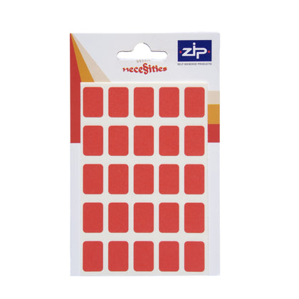 Pack of 175 12 x 18mm Red Labels