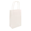 Pack of 24 White Party Bags with Handles