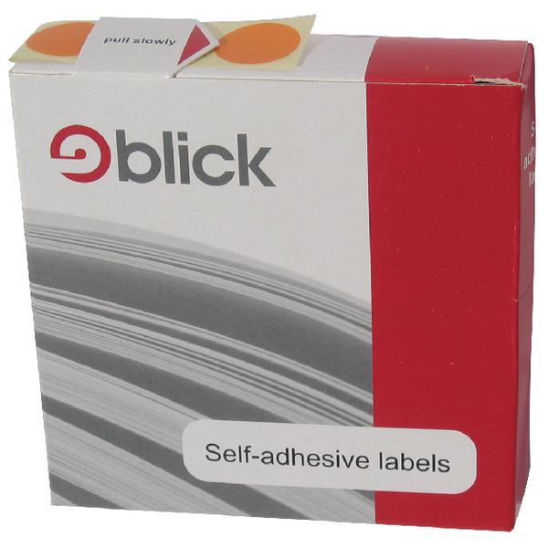 Blick Labels in Dispensers Round 19mm Blue (Pack of 1280) – Choice ...