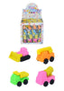 Box of 112 Construction Vehicles Erasers
