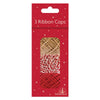 Pack of 3 Natural Ribbon and Twine Cops 25m