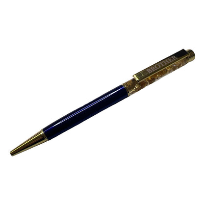 Brother Captioned Gold Leaf Ballpoint Gift Pen