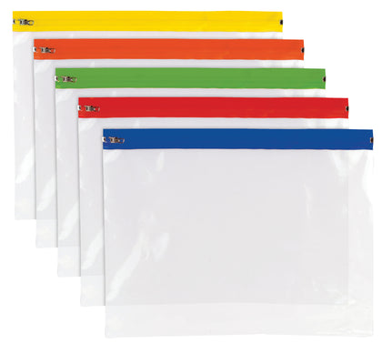 Pack of 25 A4+ Polythene Zippy Bags