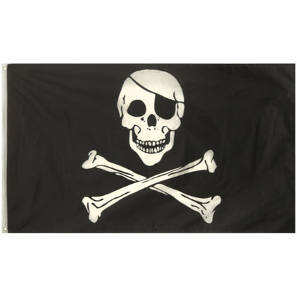 Jolly Roger Flag 5ft X 3ft