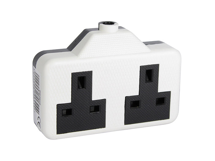 2 Way Heavy Duty Extension Socket