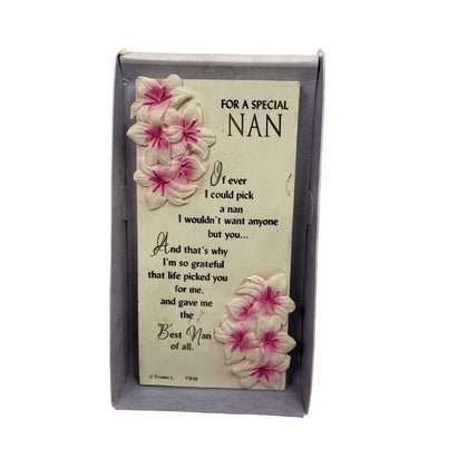 A Special Nan Timeless Words Plaque