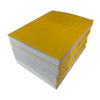 Pack of 50 Janrax 9x7" Yellow 80 Pages Feint and Ruled Exercise Books