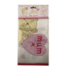 For Mum Button Corner Embroidered Cotton Tea Towel