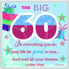 The Big 60... Sentimental Fridge Magnet Birthday Gift