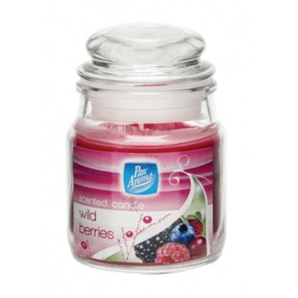Pan Aroma Small Jar Candle With Lid - Wild Berries