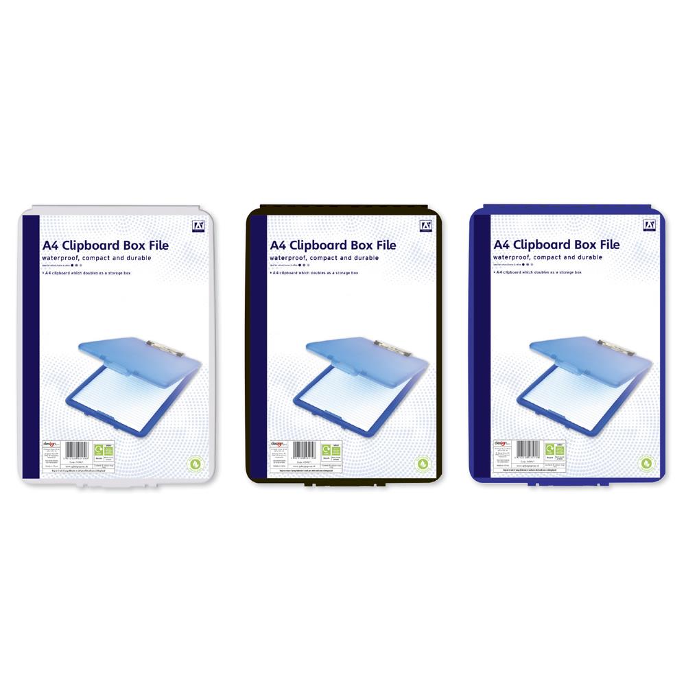A4 Clipboard Box File– Choice Wholesale
