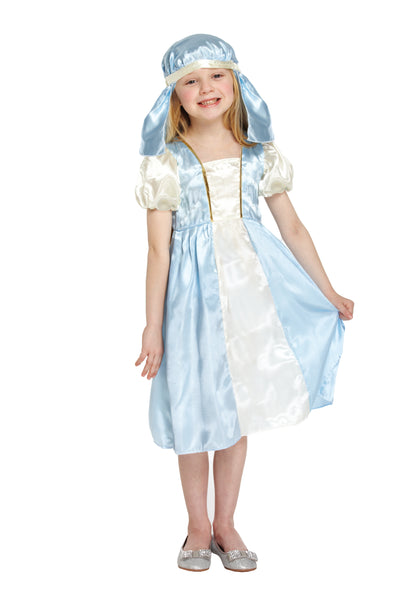 Child Mary Nativity Fancy Dress Costume 10-12 Year Olds