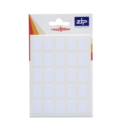 Pack of 120 12 x 18mm White Labels
