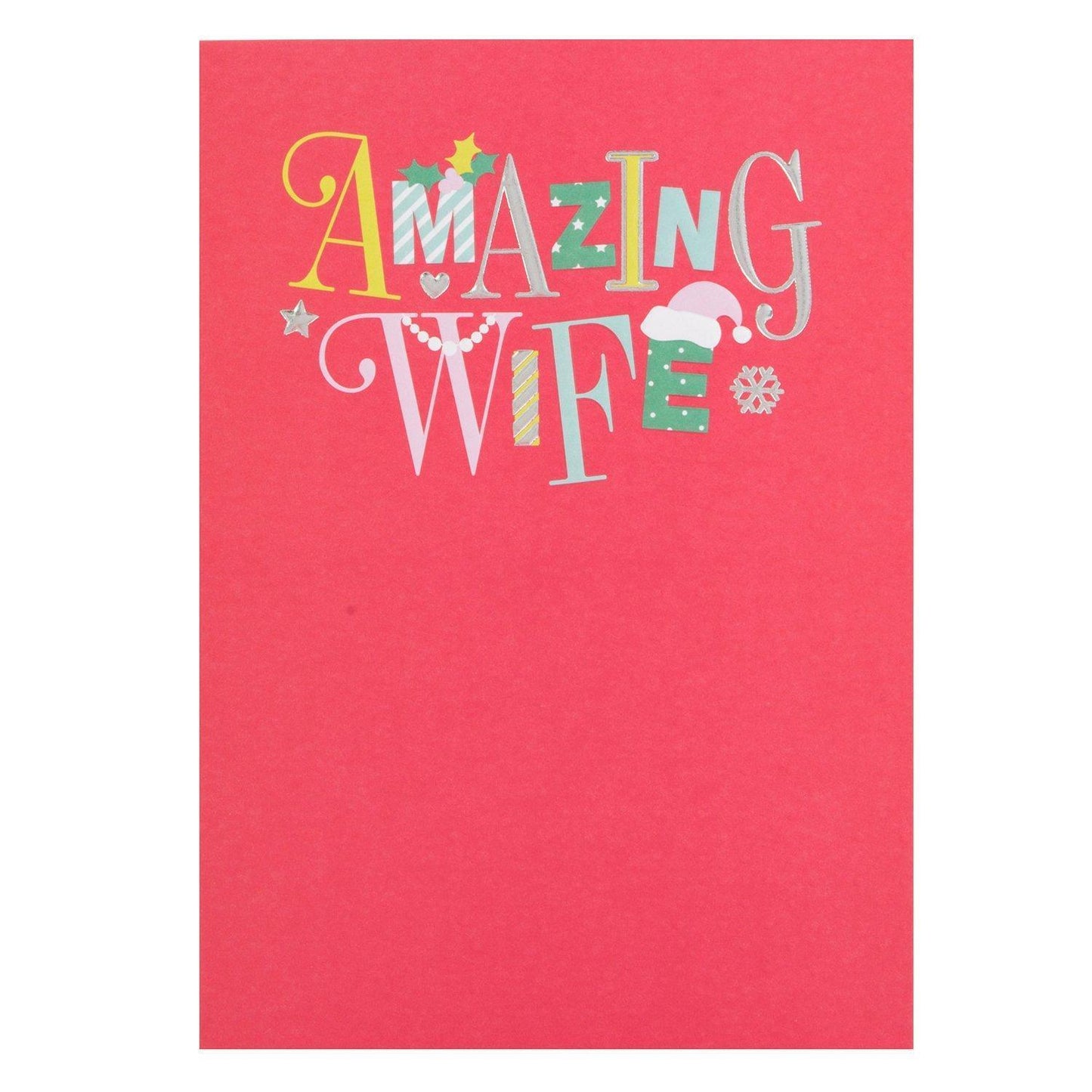 Christmas Greeting Card To Wife 'You're So Special'