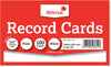 100 Record Cards 5"x3" - Plain