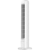 32" White Oscillating Tower Fan